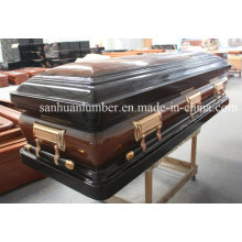 Wooden Casket / Unique New Wooden Casket & Coffin / Wood Casket (WM02)